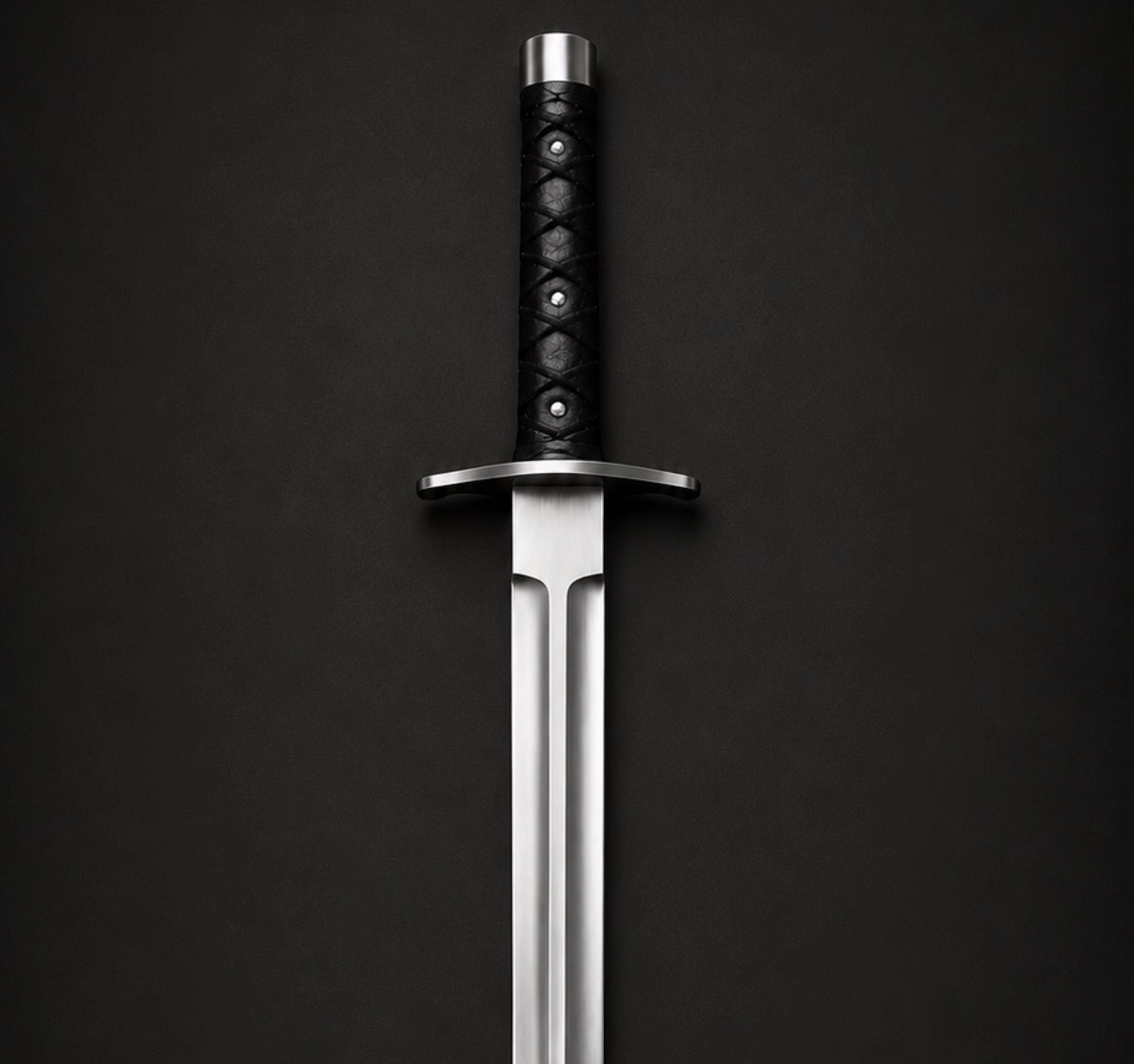 Custom Handmade Classic Medieval Sword High Carbon Steel Blade With Leather Sheath