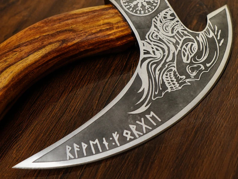 Viking Pizza Cutting Axe