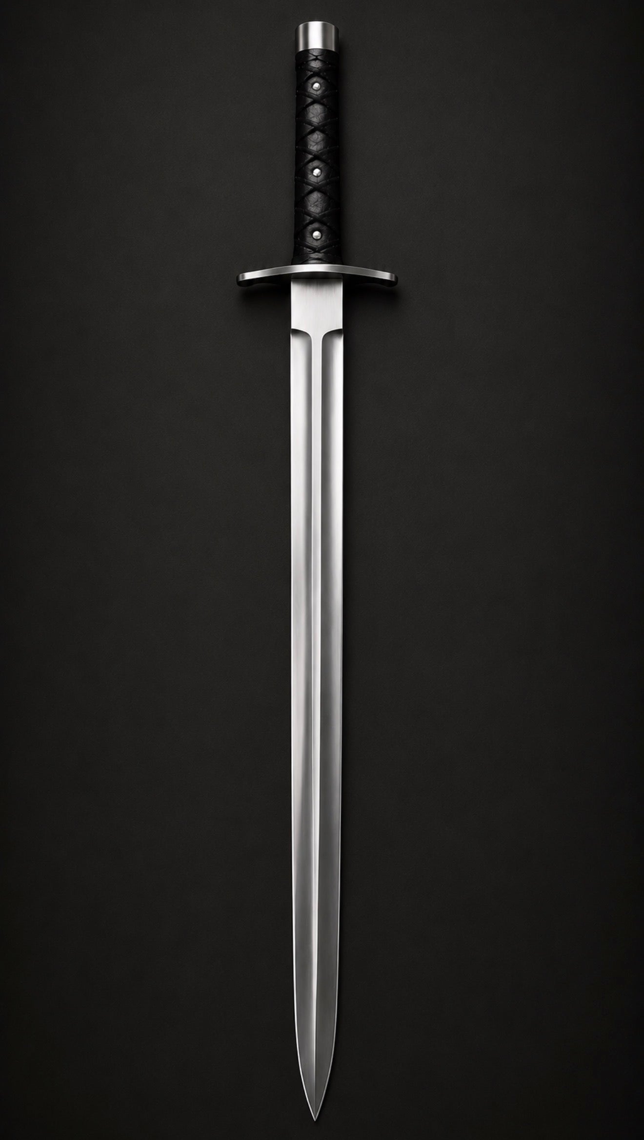 Custom Handmade Classic Medieval Sword High Carbon Steel Blade With Leather Sheath