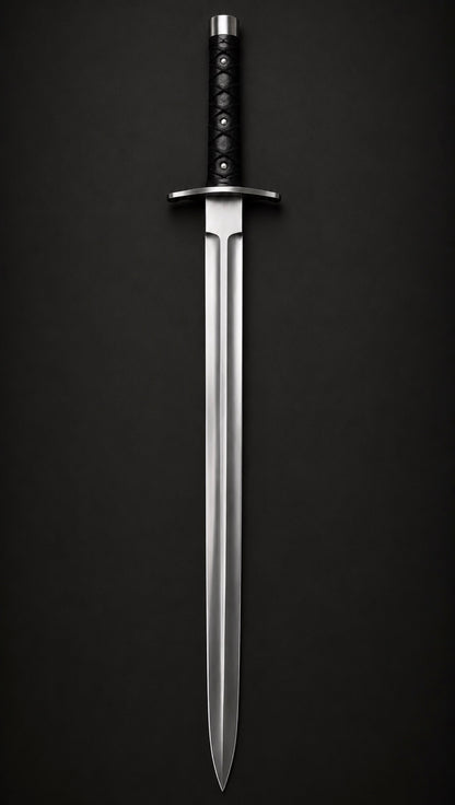 Custom Handmade Classic Medieval Sword High Carbon Steel Blade With Leather Sheath