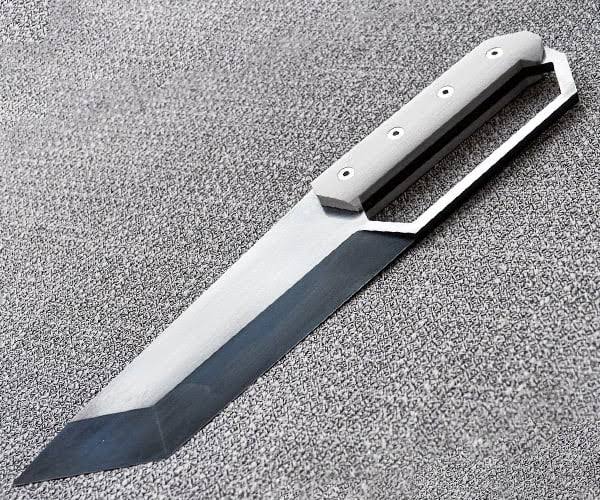 Custom Handmade Dwarven Knife Replica Stainless Steel Blade With Leather Sheath