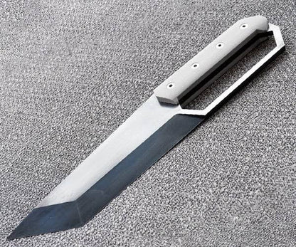 Custom Handmade Dwarven Knife Replica Stainless Steel Blade With Leather Sheath