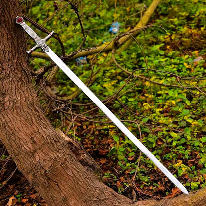 Custom Handmade Harry Potter Replica Sword Stainless Steel Blade With Leather Sheath