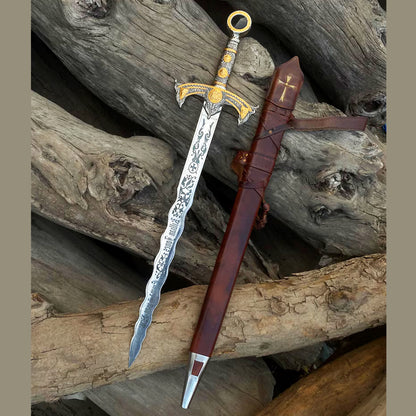 Once Upon a Time Movie Replica Sword Emma Swan Steel Sword With Scabbard